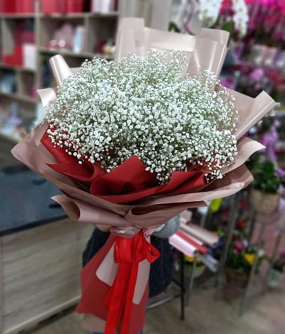 Букет цветов из: Гипсофила в Агроном