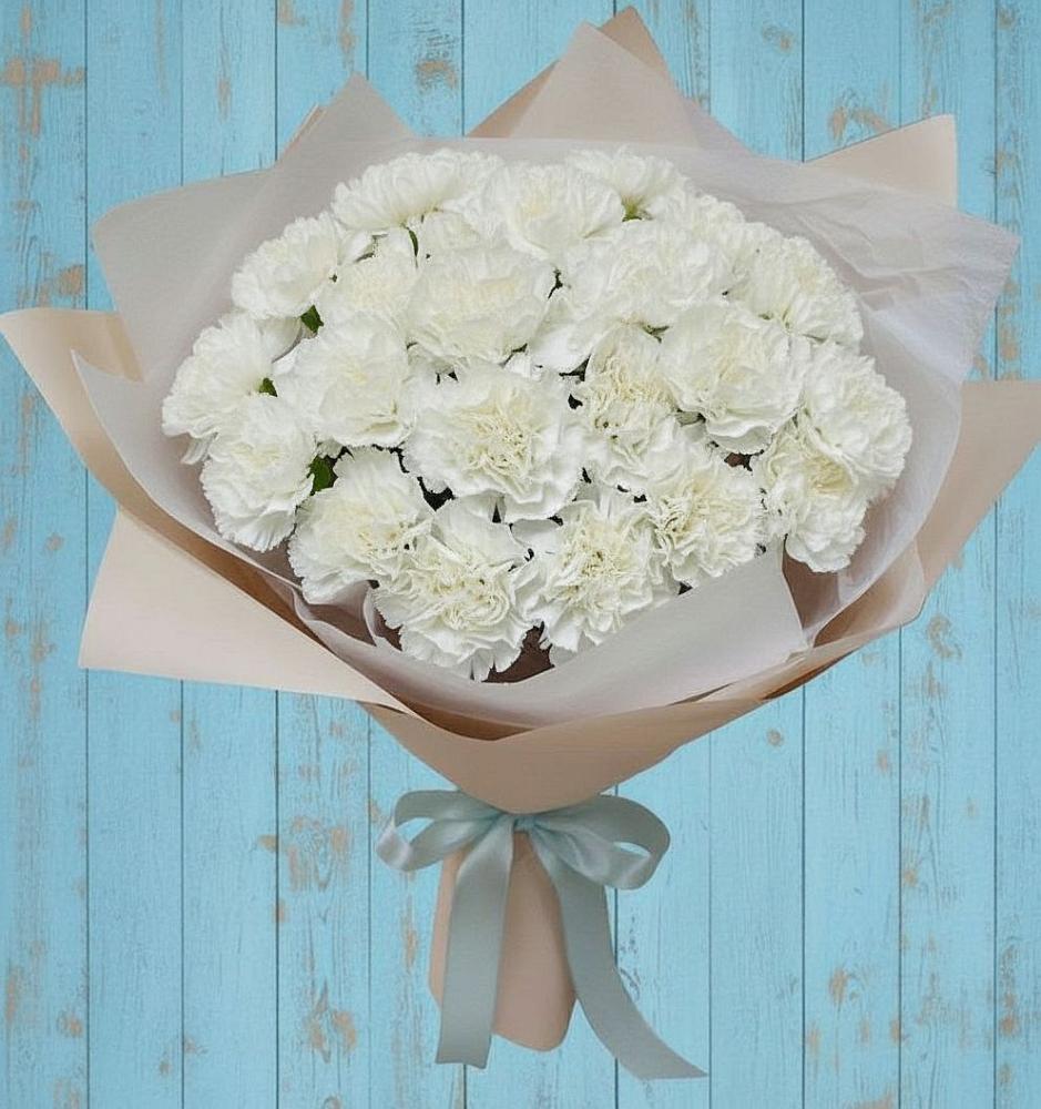 Букет цветов из: Гвоздики в Агроном