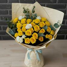 Букет цветов из:  Розы в Агроном