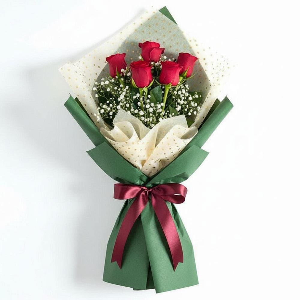 Букет цветов из: Розы в Агроном