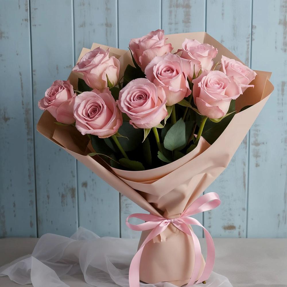 Букет цветов из: Розы в Агроном