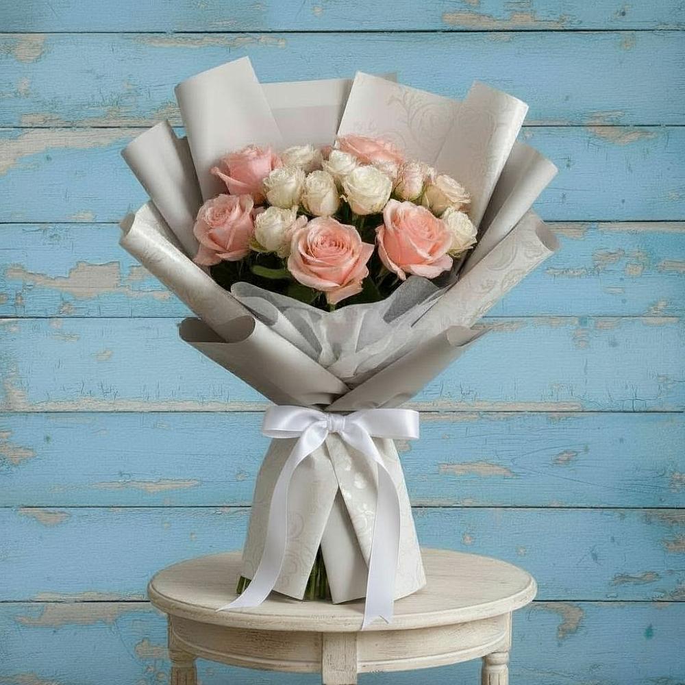 Букет цветов из: Розы в Агроном