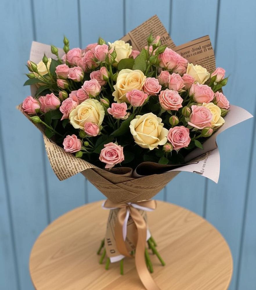 Букет цветов из: Розы в Агроном