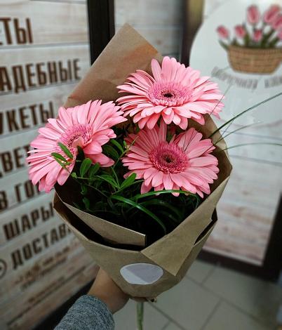 Букет цветов из: Герберы в Агроном
