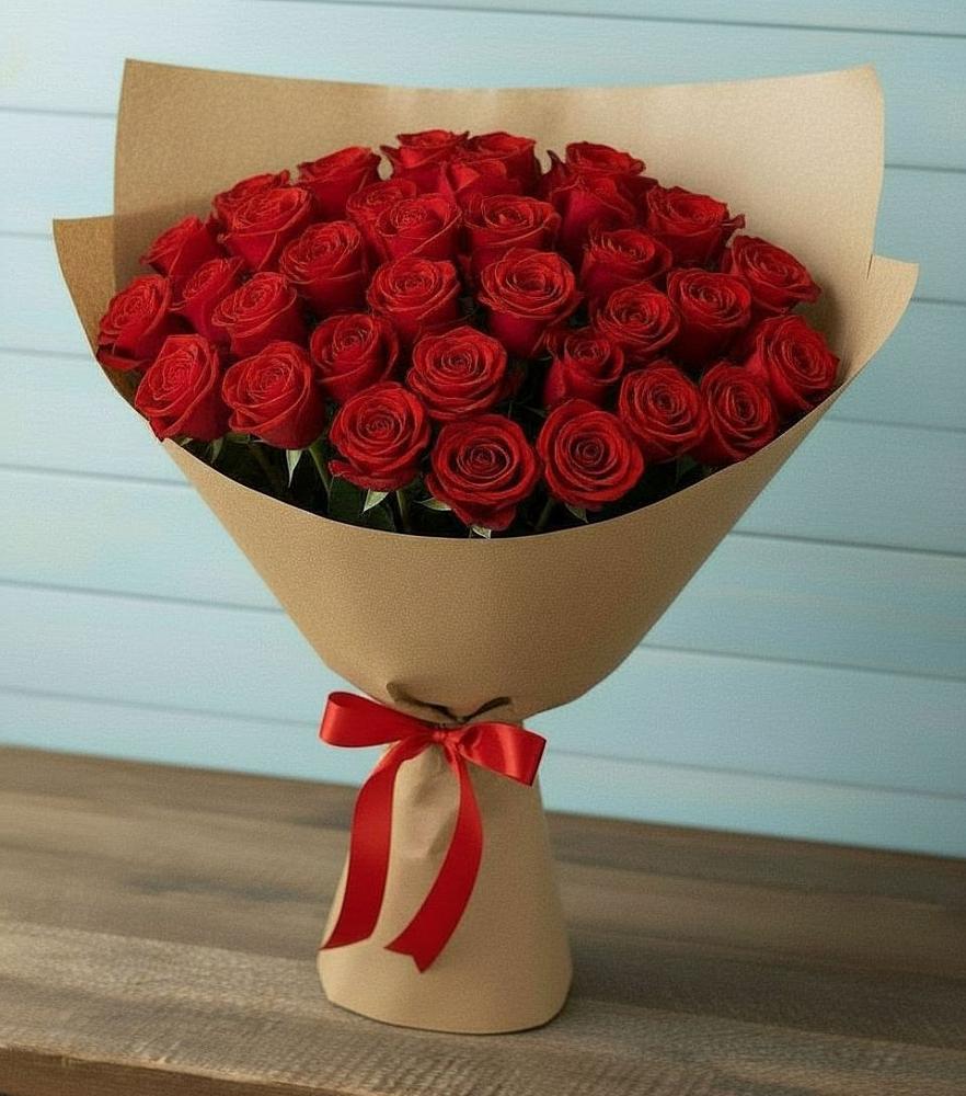 Букет Красные розы Милано в Агроном