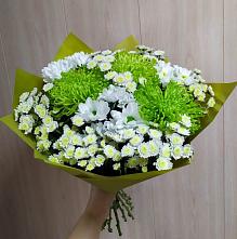 Букет цветов из:  Хризантемы #REPLACE_PRED# Агроном
