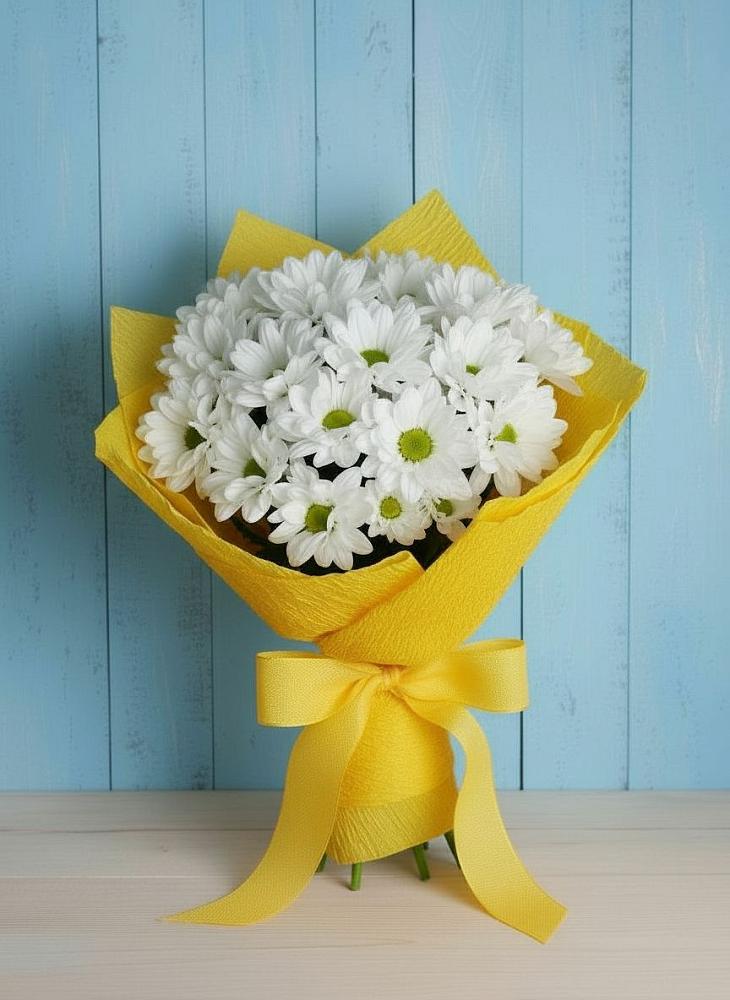 Букет цветов из: Хризантемы в Агроном