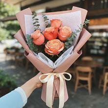 Букет цветов из:  Розы #REPLACE_PRED# Агроном