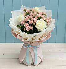 Букет цветов из:  Розы в Агроном
