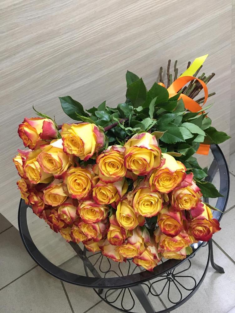 Букет Желтые розы в Агроном