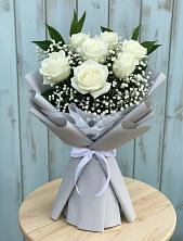 Букет цветов из:  Розы в Агроном