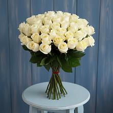 Букет 51 Белая роза Эдлесс Лав #REPLACE_PRED# Агроном