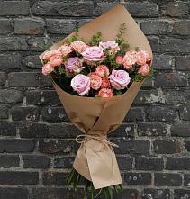 Букет цветов из:  Розы #REPLACE_PRED# Агроном