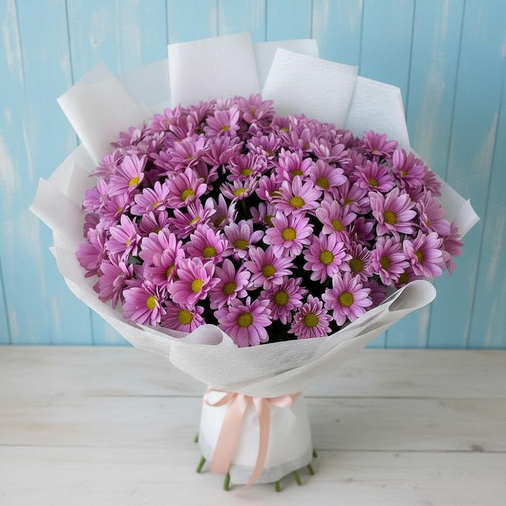 Букет цветов из: Хризантемы в Агроном