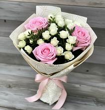 Букет цветов из:  Розы в Агроном