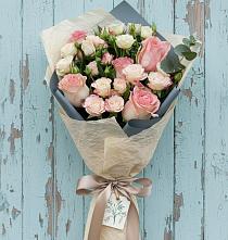 Букет цветов из:  Розы в Агроном