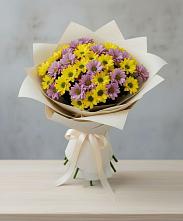 Букет цветов из:  Хризантемы в Агроном