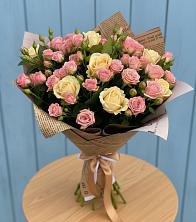 Букет цветов из:  Розы в Агроном