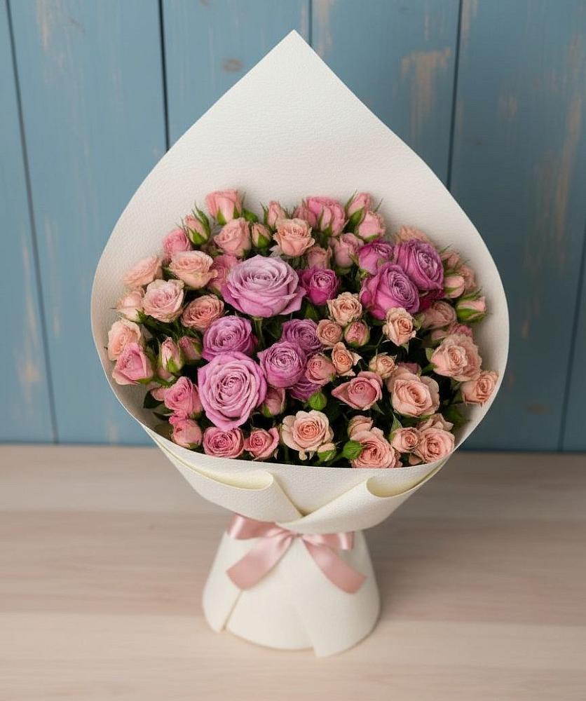 Букет цветов из: Розы в Агроном