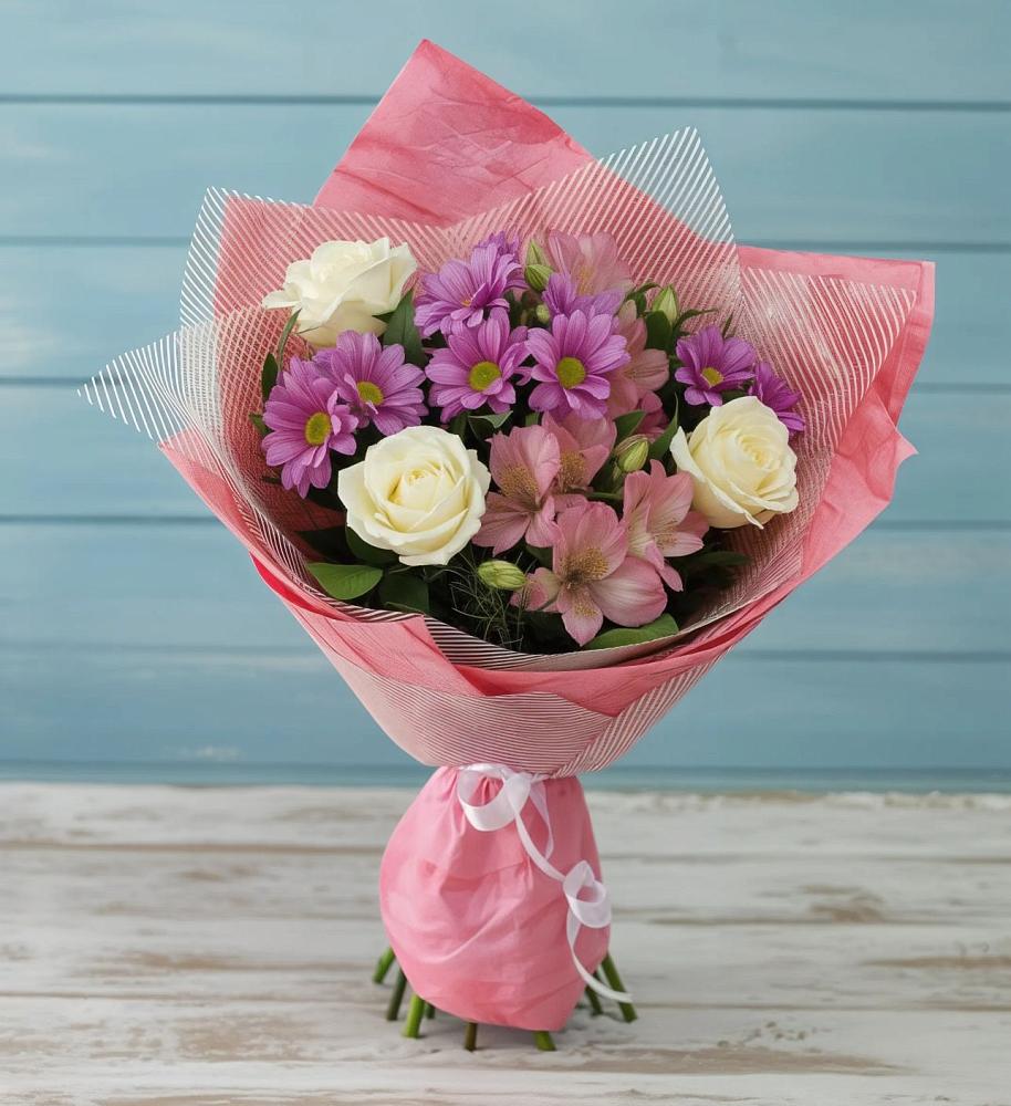 Букет цветов из: Герберы в Агроном