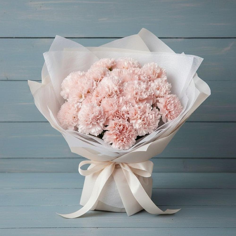 Букет цветов из: Гвоздики в Агроном