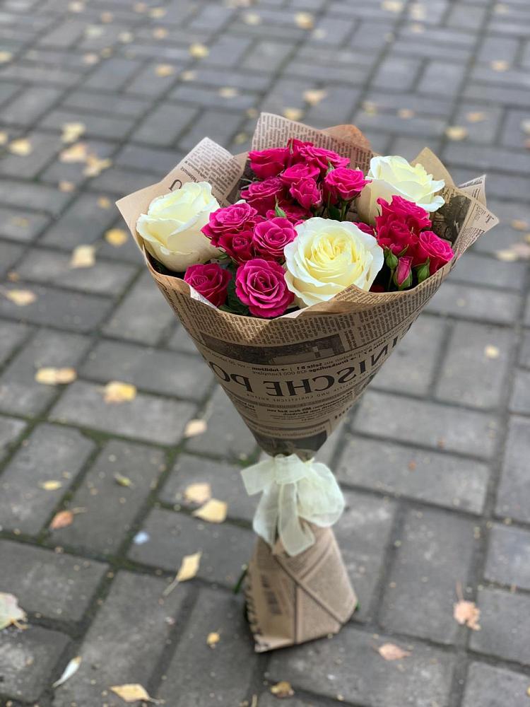 Букет цветов из: Розы в Агроном