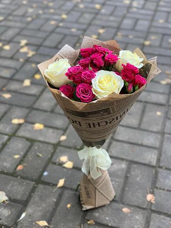Букет цветов из: Розы в Агроном