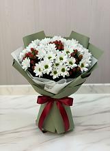 Букет цветов из:  Хризантемы в Агроном