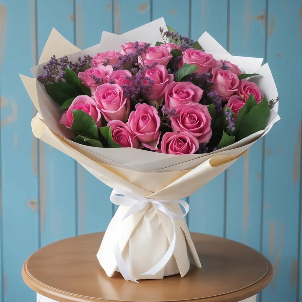 Букет цветов из: Розы в Агроном