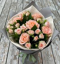 Букет цветов из:  Розы #REPLACE_PRED# Агроном