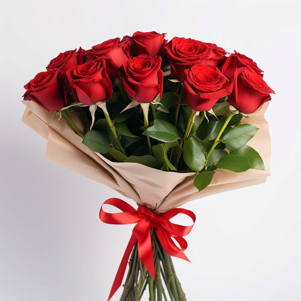 Букет 11 Красных роз Эдлесс Лав в Агроном