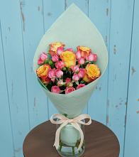 Букет цветов из:  Розы в Агроном