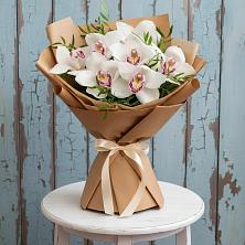 Букет цветов из:  Орхидеи и Розы в Агроном